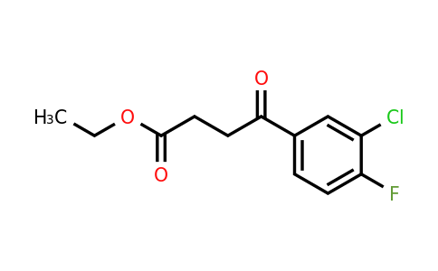 951890-03-2 | Ethyl 4-(3-chloro-4-fluorophenyl)-4-oxobutanoate