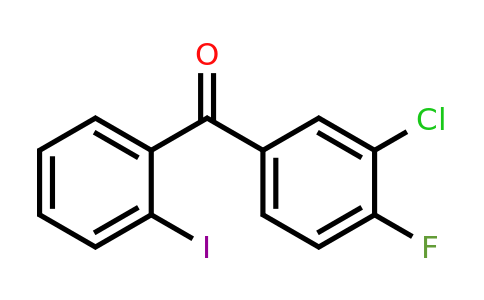 951890-16-7 | (3-Chloro-4-fluorophenyl)(2-iodophenyl)methanone