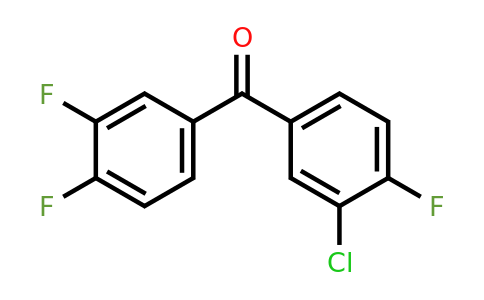 951890-28-1 | (3-Chloro-4-fluorophenyl)(3,4-difluorophenyl)methanone