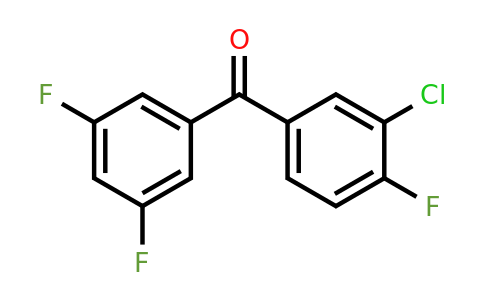 951890-31-6 | (3-Chloro-4-fluorophenyl)(3,5-difluorophenyl)methanone