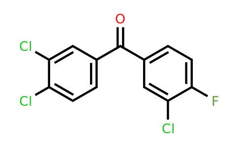 951890-34-9 | (3-Chloro-4-fluorophenyl)(3,4-dichlorophenyl)methanone