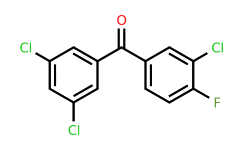 951890-36-1 | (3-Chloro-4-fluorophenyl)(3,5-dichlorophenyl)methanone