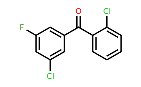 951890-38-3 | (3-Chloro-5-fluorophenyl)(2-chlorophenyl)methanone