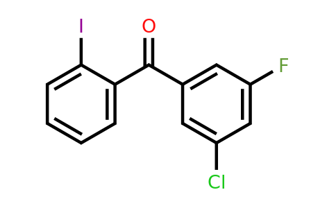 951890-42-9 | (3-Chloro-5-fluorophenyl)(2-iodophenyl)methanone