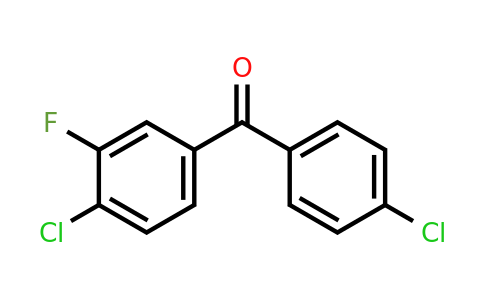 951890-56-5 | (4-Chloro-3-fluorophenyl)(4-chlorophenyl)methanone