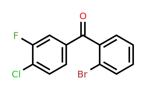 951890-58-7 | (2-Bromophenyl)(4-chloro-3-fluorophenyl)methanone