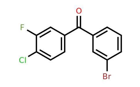 951890-60-1 | (3-Bromophenyl)(4-chloro-3-fluorophenyl)methanone