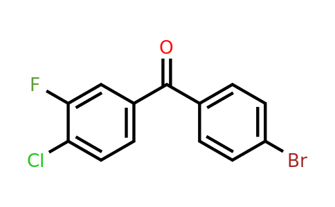 951890-62-3 | (4-Bromophenyl)(4-chloro-3-fluorophenyl)methanone