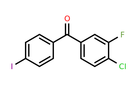 951890-71-4 | (4-Chloro-3-fluorophenyl)(4-iodophenyl)methanone