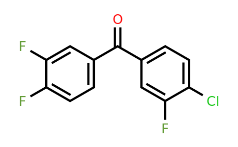 951890-76-9 | (4-Chloro-3-fluorophenyl)(3,4-difluorophenyl)methanone
