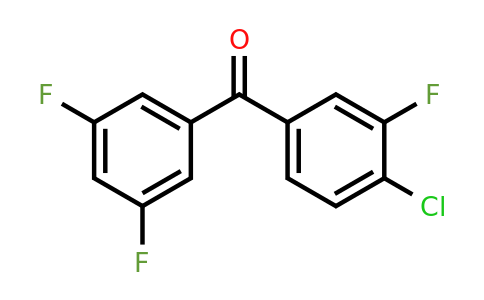 951890-78-1 | (4-Chloro-3-fluorophenyl)(3,5-difluorophenyl)methanone