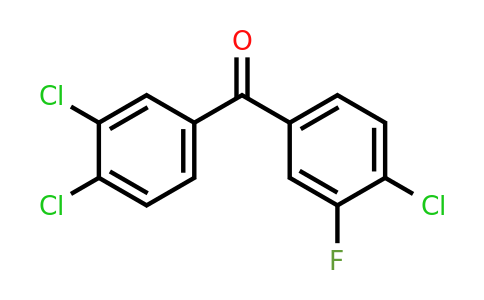 951890-80-5 | (4-Chloro-3-fluorophenyl)(3,4-dichlorophenyl)methanone