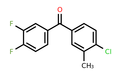 951891-29-5 | (4-Chloro-3-methylphenyl)(3,4-difluorophenyl)methanone