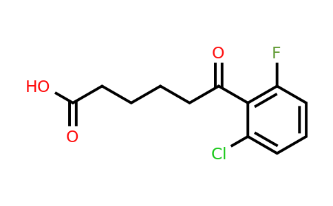 951891-34-2 | 6-(2-Chloro-6-fluorophenyl)-6-oxohexanoic acid