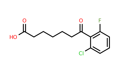 951891-37-5 | 7-(2-Chloro-6-fluorophenyl)-7-oxoheptanoic acid
