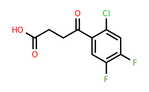 951891-43-3 | 4-(2-Chloro-4,5-difluorophenyl)-4-oxobutanoic acid