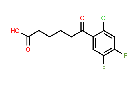951891-49-9 | 6-(2-Chloro-4,5-difluorophenyl)-6-oxohexanoic acid