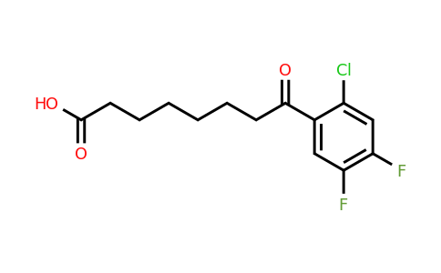 951891-55-7 | 8-(2-Chloro-4,5-difluorophenyl)-8-oxooctanoic acid