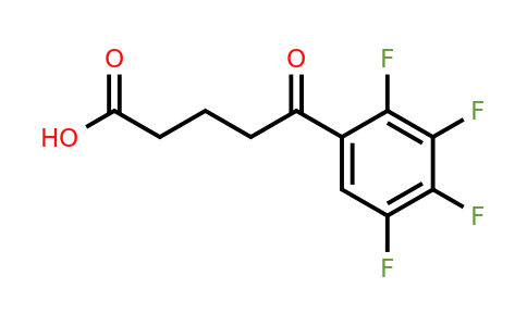 951891-61-5 | 5-Oxo-5-(2,3,4,5-tetrafluorophenyl)pentanoic acid