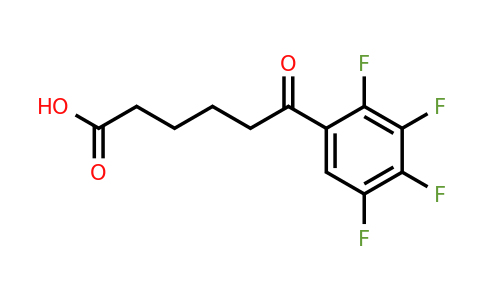 951891-64-8 | 6-Oxo-6-(2,3,4,5-tetrafluorophenyl)hexanoic acid