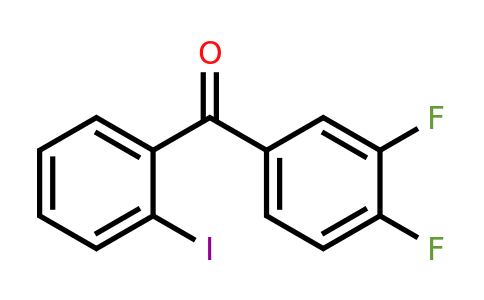 951891-68-2 | (3,4-Difluorophenyl)(2-iodophenyl)methanone