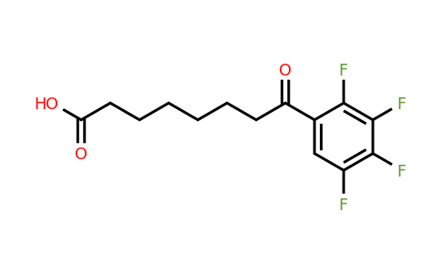 951891-70-6 | 8-Oxo-8-(2,3,4,5-tetrafluorophenyl)octanoic acid