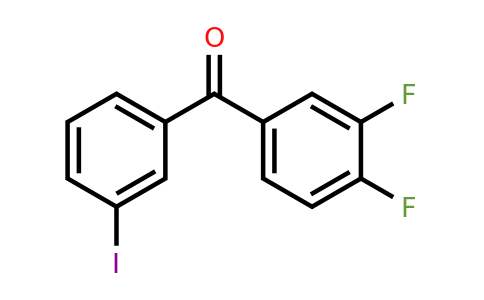 951891-71-7 | (3,4-Difluorophenyl)(3-iodophenyl)methanone