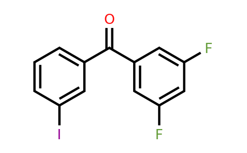 951891-83-1 | (3,5-Difluorophenyl)(3-iodophenyl)methanone