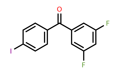 951891-86-4 | (3,5-Difluorophenyl)(4-iodophenyl)methanone