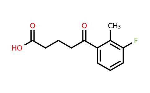 951892-62-9 | 5-(3-Fluoro-2-methylphenyl)-5-oxopentanoic acid