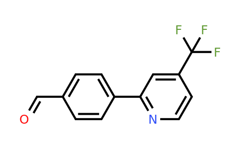 952182-74-0 | 4-[4-(Trifluoromethyl)pyridin-2-yl]benzaldehyde