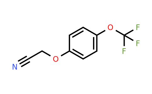 952182-87-5 | 2-(4-(Trifluoromethoxy)phenoxy)acetonitrile