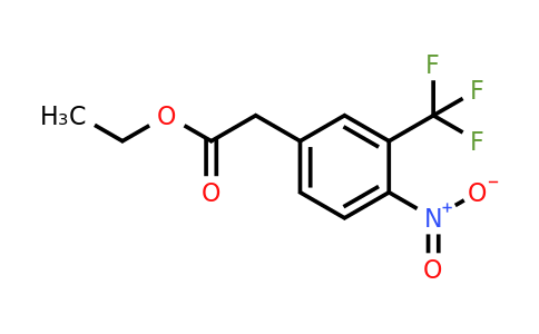 952210-98-9 | Ethyl 4-nitro-3-(trifluoromethyl)phenylacetate