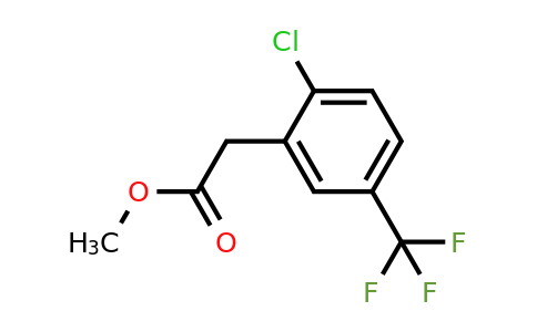 Methyl 2-chloro-5-(trifluoromethyl)phenylacetate