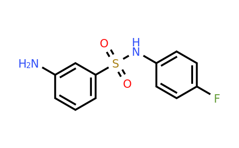 953717-92-5 | 3-Amino-N-(4-fluorophenyl)benzenesulfonamide