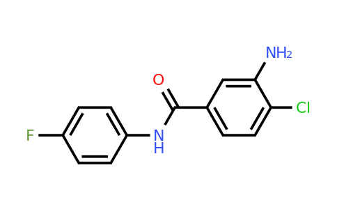 953895-56-2 | 3-Amino-4-chloro-N-(4-fluorophenyl)benzamide