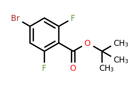 955887-09-9 | tert-Butyl 4-bromo-2,6-difluorobenzoate