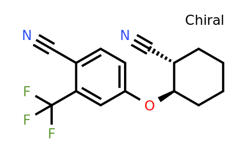 956004-50-5 | 4-(((1R,2S)-2-Cyanocyclohexyl)oxy)-2-(trifluoromethyl)benzonitrile
