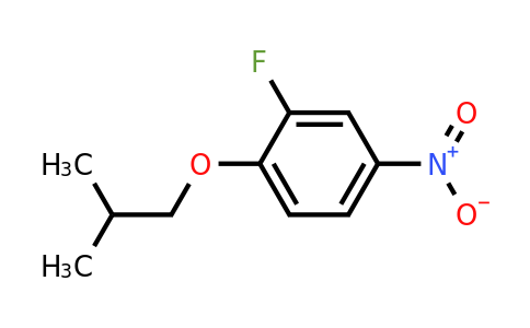 956015-43-3 | 2-Fluoro-1-isobutoxy-4-nitrobenzene