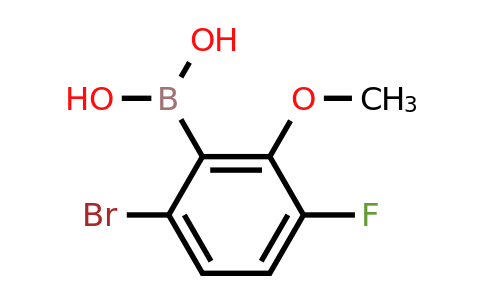 957035-08-4 | 6-Bromo-3-fluoro-2-methoxybenzeneboronic acid