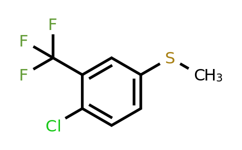 957066-04-5 | (4-Chloro-3-(trifluoromethyl)phenyl)(methyl)sulfane