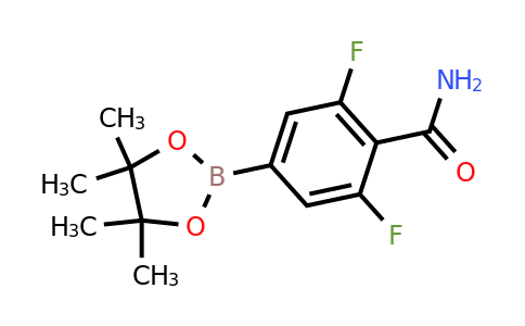 957345-69-6 | 4-Carbamoyl-3,5-difluorobenzeneboronic acid pinacol ester