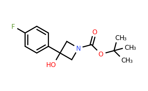 958297-44-4 | tert-Butyl 3-(4-fluorophenyl)-3-hydroxyazetidine-1-carboxylate