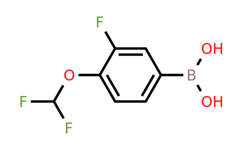 958451-69-9 | (4-(Difluoromethoxy)-3-fluorophenyl)boronic acid