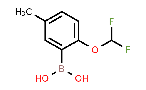 958451-75-7 | [2-(Difluoromethoxy)-5-methylphenyl]boronic acid