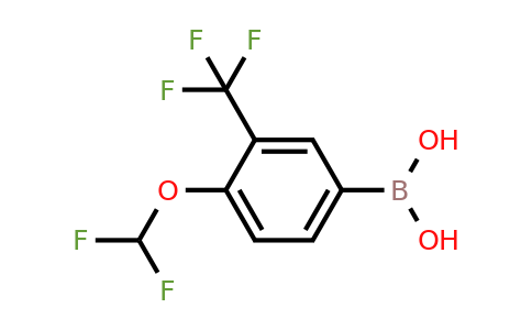 958451-79-1 | (4-(Difluoromethoxy)-3-(trifluoromethyl)phenyl)boronic acid