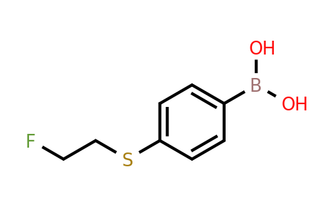 958451-96-2 | (4-((2-Fluoroethyl)thio)phenyl)boronic acid