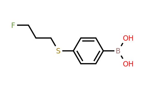 958453-83-3 | (4-((3-Fluoropropyl)thio)phenyl)boronic acid