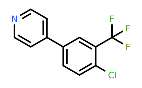 958993-66-3 | 4-(4-Chloro-3-(trifluoromethyl)phenyl)pyridine