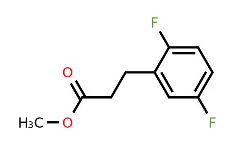 959232-73-6 | Methyl 3-(2',5'-difluorophenyl)propionate
